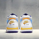 
Nike (NIKE) FlightLegacy White Blue Yellow Lakers Men's Basketball Shoes BQ4212FD9928 Official Flagship Authentic [BQ4212-102] 44.5