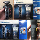 Philips (Philips) Shaver SP9860 9820 S9733 S9731 S5420 Niederlande Herkunft Ganzkörper Waschen S5570 Doppelschicht importiertes Messerkopf Bulk nicht verwendet 95 neue Farbe