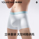 
Youke Shushu Silk Men's Underwear Men's 10A Antibacterial Mint Base Breathable Hygroscopic Quick Dry Youth Flat Corners Shorts Panties