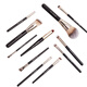 [Flats navires officiels] Gimmon Full Makeup Brush Set Blush Mask Mask Eyeliner Eyeliner Flat Shadow Brush Brush Brush V Feed Shadow Sponge Brush (Envoyer la tête de remplacement) G1098