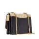 Entrenador (entrenador) [Suministro directo de marca] Bolsa de mujeres Bolsa de órgano de mujeres Regalos de la cadena de la cadena cruzada de un solo hombro para la novia Khaki Brown CD866 Imuoh