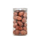 Alimento Botella de plástico Pet sellada Can Food Grado transparente redondo anchado de bocadillos en espesas de bocadillo de bocadillo de bocadillo Cubo de paquete de té 5.5*8.5cm 16 g Tapa transparente 1098 piezas