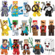 
Compatible with Lego Minecraft Full set of Red Rock Monster Bat Guardian Pet Assembly Title Building Blocks Doll Toys XH1585 Slime