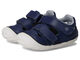 Stride rite unisex baby Sm Gaia sandals navy 3 wide baby