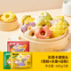 Little Sweet Color Vegetable Cartoon Steamed Bun 30% Fruit and Vegetable Pure Content Children's Breakfast Steamed Bun Nutritional No Additives 680g