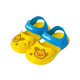 Cool Chapter (KUZHANG) baby sandals for summer for boys and girls soft sole non-slip waterproof home children's hole shoes children sandals Baotou beach 9277/gray blue 15 inner length CM size suitable for foot length CM