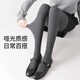 Catman 200g gray leggings for women for autumn and winter outer wear, gray micro-pressure slimming black non-falling thin velvet pantyhose