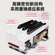 Beidochen 88 heavy hammer key electric piano for adult children beginner electronic piano home professional level 10 electronic piano [Black] + 88 Strength key 3 pedals + official standard