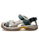 Sandalias de playa de Humtto Sandalias Holce Zapatos de senderismo al aire libre Baotou Sandalias deportivas para mujeres Beige/Dark Green 37