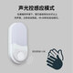JINGGONG voice-activated induction LED tri-proof wall light ultra-thin energy-saving high-bright stairway corridor corridor light smart light 15W white light