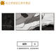客厅装饰画黑白沙发背景墙挂画轻奢感艺术大气新款墙画壁画   纹 JD11968 左右30*40中间60*40
