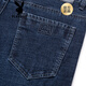 Playboy (PLAYBOY) summer thin stretch jeans men straight loose breathable middle-aged dad men's business casual long trousers medium blue (3881 spring and autumn style) regular 40 (3 feet 1)