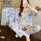 莫代尔冰丝睡衣女ins风凯蒂猫hellokitty春夏季可爱甜美三件套家居服女 14108# M 【建议80-100斤】