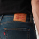Levi's 25th Autumn and Winter New Men's Four Seasons Constant Temperature American 505 Standard Straight Jeans Dark Indigo 30 (32)
