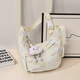 Viney-Einkaufstasche Frauenbeutel große Kapazität Crossbody Umhängetasche Brand Geburtstag Chinesischer Valentinstag Geschenk für Freundin und Frau [Beep] High-End Practical Aberarm Bag Light Luxus modische und vielseitige Pendler-Leinwandtasche