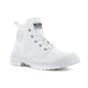 Palladium Pampa tous les jours polyvalents polyvalents non glissants, résistants à l'usure et respirants en toile à haut haut, même style pour hommes et femmes, blanc 38