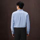 HLA Hailan House Shirt Automne Light Business Classic Series Pur Coton Chemise Grande Taille Homme Bleu Clair 67 L 175/96A Recommandé 149~160Jin Jin équivaut à 0,5 kg