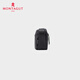 
Mengtejiao neutral fabric new crossbody bag fashionable shoulder bag lightweight travel bag large capacity small variance bag black