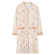 
Feng Gulan's new imitation cotton women's long-sleeved pullover confinement clothes cardigan nightgown pregnant women postpartum lactation leisure HD-3881 4XL code (180-200Jin [Jin equals 0.5 kg])