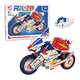 Deke Chuangxiang 5009 Motorrad RX78 kompatibel mit Lego-Bausteinen kleine Pellets Boy Yuanzu Motorradspielzeugmodell Deke 5009 Motorrad RX-78 1055 Partikel