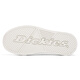 Dickies Britisch bequem und vielseitig dicke Sohle-Kee-resistente Hochhausschuhe Casual White Schuhe Trend Low Top Canvas Schuhe Frauen Beige 35