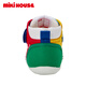 MIKIHOUSE Japanese-made baby toddler shoes for boys and girls, four-season antibacterial and antiviral rainbow color matching British style casual fashion multi-color one section 13 (suitable for feet 12.5cm long)