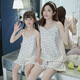 Sélage de l'ensemble parent-enfant mignon des filles de Heyu Girls # Code Blue Cherry 170 L 160-165cm 112jin [Jin est égal à 0,5 kg]