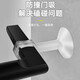 Honggong door suction silicone door touch door stopper without punching door blocker wall suction door lock door handle protective cover buffer anti-collision artifact transparent 6 pack