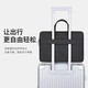 
BRINCH laptop bag, shoulder 15.6/16 inches, suitable for Apple and Huawei business commuter briefcase