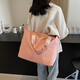 Grenzüberschreitende Mode vielseitig Boston Reisetasche 2025 Neue trendige Handtasche Umhängetasche große Kapazität Einfache Crossbody-Tasche Pink