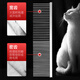 Sakuramai high-end cat comb puppet British short-hair cat comb knotting and removing floating hair long and short needle comb cat special row comb cat double-tooth row comb M size silver long hair cat