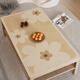 Maishute japonés sencillo y elegante tapete de mesa de té sin lavado, mesa impermeable y de cuero a prueba de aceite Mesa de mesa rectangular Materia de comedor rectangular Mat de protección de mesa A1049 Convierte los desechos en el tesoro 45*80cm