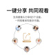 小霸王4g监控无线摄像头无需连wif插电终身免流量监控摄像头家用监控器360度无死角带夜视手机远程对讲