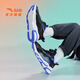 ANTA CHATES SPORTS SHAPTS para niños y zapatillas para correr para niños y chicas para la malla de otoño botón transpirable botón Tecnología terca y elástica estudiante de llamas rojos Rojas [red secreta de hombres] negro/azul/agua verde 5523J-2 34 pies de longitud aproximadamente 21.5 cm