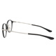 Cuatro nueve 999.9 Gafas Marco Classic Miopía óptica Marco de gafas NPM-136 9902 Negro/plata