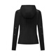 迪桑特（DESCENTE）WOMENSRUNNING系列AERODRY舒适运动连帽长袖夹克外套女款 BK-BLACK S