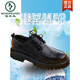 Holzspecker Business Casual Herrenschuhe Sommer atmungsaktive hohle Ledersandalen Herren geschlagene Derby-Schuhe Herren Sommerleder Schwarz Spitze 15267-0 Sommer Panzer Loch 38