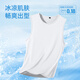 JEEP SPIRIT Jeep Vest Men's Summer Casual Breathable Quick-Drying Sleeveless T-shirt Loose Elastic Cool Sport Fitness Hunting