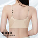 都市丽人粉底液内衣胸罩薄款文胸2025年新款隐形无痕内衣女美背无钢圈文胸 粉底液内衣夏季薄款美背肤色 M （推荐95-105斤）
