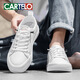 Katile crocodile men's shoes for summer breathable low-top white shoes with one foot, trendy shoes, sports and casual leather shoes for men EY6624 white 38