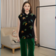 Sakura meijia dy2694 mulberry seiden samt neu chinesische verbesserte cheongsam Dropschraube Temperament Vielseitig schräg losen oberen Schatz hulu karten codes groß M 90-105jin [Jin gleich 0,5 kg]