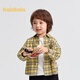 Balabala children's shirt long-sleeved parent-child wear 2025 autumn comfortable super soft velvet loose soft skin-friendly 209325102201