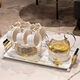 Pupan Light Luxury Kettle Tea Cup Cup Sala de estar en casa Botida de agua Copa de agua Juego de agua Copa Copa Move nueva Casa de regalo de agua de lujo Copa de agua de gas