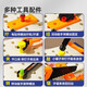 Ensemble de vis d'enfants Toys Boîte de réparation de bac à outils Baby Electric Drill Removable Réparation de réparation Électrique Drill [41 pièces]
