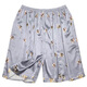 
SMVP Silk Large Shorts Summer Shorts Men and Women Beach Pants Casual Home Pajamas Pants Mulberry Silk Loose 180 Size 200 13971 Satin Part size 130-185Jin [Jin equals 0.5 kg]