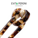 Evita Peroni's new high-quality acetate hairpin U-shaped hairpin for women, dazzling golden brown
