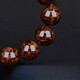 DL 1998 Pang Donglai Quality Huanghuali Bracelet Authentic Men's Second-Sinking Collection Level 20mm Water Wave Full of Tumor Scars Old Peach Hand No.: S9195