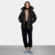 Canadá Cypress Cypress Women's Short Down Jacket Parker Big Goose Down Classic Updicalade 2239L 61 Negro Se recomienda elegir un tamaño más pequeño, este modelo es más grande en tamaño XS