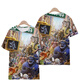 
Giselun Crazy Zootopia T-shirt Foxnik Funny 3D Pattern Top Short Sleeve Fashionable and Ever-Match Print T-shirt T1480 M Children's Clothing Height 110c 25-35Jin [Jin equals 0.5 kg]