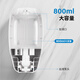 Er Jiagong Hand Sanitierer Wandbügel Seife Seifenspender Wandbügel Schaum Pressflasche Handbuch Duschgel Box Automatische Erkennung VX687 Weiß